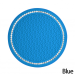 Rhinestone auto veetassi pudelihoidja libisemisvastane matt silikageelist libisemisvastane automatt Mini Cooperile Alfa Romeo auto interj&ouml;&ouml;ri jaoks