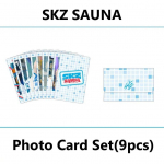 (ETTETELLIMINE)JYP Japan POPUP STORE 2025, Skzoo SAUNA fotokaartide komplekt