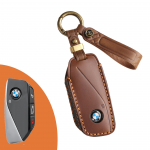 Eriline 2025 uus BMW v&otilde;tmekate x1 5. seeria 3. seeria 7. seeria i7 modifitseeritud auto v&otilde;tmekoti pandla ehtne nahk mees pruun