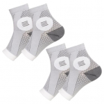 2 paari Neuropaatia Sokid Hingavad Mehed Naised Valu leevendav Jala Kompressioon Varrukas Varbata Artriit H&uuml;ppeliigese Kaitse Tugiklamber M