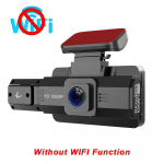 3,0-tolline WIFI autokaamera 360-kraadise p&ouml;&ouml;rdega HD Starlight &ouml;ise n&auml;gemisega kahekordse objektiiviga videosalvestus auto ees Auto &uuml;ldotstarbeline Without WiFi must