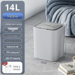 Automaatne nutikas induktsiooniga pr&uuml;gikast koju &ndash; Suur mahutavus elutuppa, k&ouml;&ouml;ki, vannituppa Long-lasting Battery - Rechargable