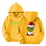 Armsad Kapuutsiga Pusad Teismelistele Lastele Trendikad Preppy Kapuutsiga Dressipluusid &Uuml;lem&otilde;&otilde;dulised Pikkade Varrukatega S&auml;rgid Riided Lastele 150 kollane