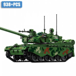 S&otilde;jav&auml;e II maailmas&otilde;ja MOC Leopard 2A7 armee peamine lahingutank s&otilde;durid ehitusklotsid tellised M1 T90M tankikomplekt lastele poistele kingitused