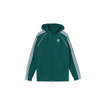 Adidas Originals Kolmeleheline Logo V&auml;rviplokk Triibuline Spordijakk Meeste Jakk Roheline CW1311 L