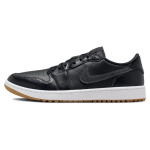 Air Jordan 1 Low Golf Black Gum Unisex Tossud Antratsiithall Kumm-Keskmine Pruun Valge DD9315-005 38.5