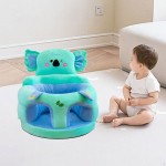 Infants Support Chair Learning to Sit Versatile Cartoon for Girls Boys Gift green