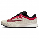 NikeCourt Air Zoom Vapor Pro 3 HC Team Red Rush Pink Naiste Tennised Cream Pale-Ivory Sail FZ2158-104 35.5