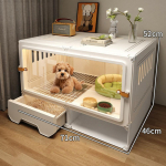 Koerpuur Tualetieraldajaga &Uuml;ks Tuba Vannituba Lemmikloomapuur Majapidamine V&auml;ike Koer Teddy Corgi Koerte Villa white