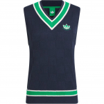 Adidas Originals Golfimood Mugav nahas&otilde;bralik V-kaelusega vest Meeste vestid JN9736 L