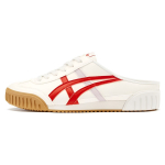 Onitsuka Tiger Machuation Vabaaja poolpapud libisemiskindlad kulumiskindlad madala s&auml;&auml;rega rulluisukingad Unisex tossud Valge Punane 1183C012-100 41.5