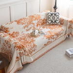 Jacquard &scaron;enill diivanipadi Four Seasons universaalne kriimustusvastane diivanir&auml;tik k&otilde;ikeh&otilde;lmav &uuml;hes t&uuml;kis diivani katteriie. 180*130