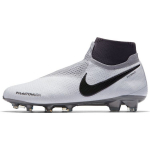 Nike Phantom Vision Elite Dynamic Fit FG Puhtalt Plaatinakarva Meeste Jalgpallisaapad Hall Must-Hele-Kirsipunane AO3262-060 40