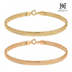 Kuld N 14K Shimmli K&auml;ev&otilde;ru yellow gold
