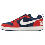 Nike Court Borough libisemiskindlad kulumiskindlad madala s&auml;&auml;rega rulakingad meeste punased ja sinised tossud 844881-401 40.5