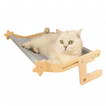 Kassi v&otilde;rkkiik Akna &auml;&auml;relauaga Reguleeritav Kassi Voodi Puitraamiga Puurimiseta Lemmiklooma v&otilde;rkkiik Voodi&auml;&auml;rsele Aknalauale Sisekassidele