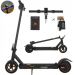 KuKirin S1 Max - Kokkupandav elektriline t&otilde;ukeratas - 350W mootor - 36V 10,4Ah aku - Max 30 km/h - 8-tollised rattad - S&otilde;iduulatus 39 km