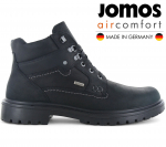 JOMOS Alpina Boots - Herren Winter Stiefel Schuhe - Leder Schwarz 456801-43-000 ORIGINAL EU 44 UK 9.5 must