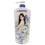 Taiwan Ponpon Vitality S&uuml;si Du&scaron;igeel 1200g - Helendav & Niisutav L&otilde;hnav Kehapesuvahend Naistele & Meestele white