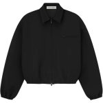Fear of God Essentials Liimitud L&otilde;uendijakk Jet Black Meeste &Uuml;ler&otilde;ivad 202SP258060F M