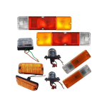 APSMOTIV Suzuki Samurai tagatuli (1986-199) 5 komplekti T&otilde;elised tuled/indikaatorid/l&auml;bipaistvad lambid/k&uuml;ljetuled/numbrim&auml;rgituled 12V pirnid Sz2800101|35604-80022 merevaigukollane/punane