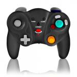 K&SGAMER GameCube/Wii &uuml;hilduv GC kontroller (L&uuml;liti 1/2 n&otilde;uab &uuml;henduskraani) (Must)