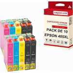 Cartouches compatibles - NOPAN-INK - EPSON 405 XL - 10 pi&egrave;ces - Multi-couleurs - Haute performance