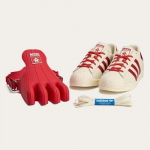 Avavav &times; adidas Superstar Superfinger Better Scarlet Off White Unisex JP7142 EU 38.5 punane