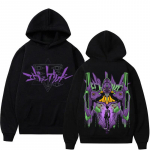 EVANGELION Eva Hupparid Anime Meeste Huppar Dressipluusid Vabaaja Pikkade Varrukatega Pulloverid Kapuutsiga Kampsun Multikas Soe Huppar Topid Kingitused S