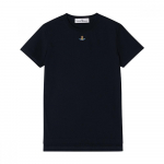Vivienne WeStwood 3g010017 J001m K410 Orb logoga tikandiga Peruu Naiste S L&uuml;hikeste varrukatega T-s&auml;rk 3G010017 J001M K410 (XS)