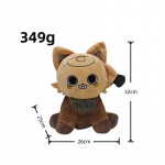32cm Dandy's World Pl&uuml;&uuml;s Armas Shellymeow Scrap T&auml;idetud &Otilde;udusm&auml;ng Goob Pebble Pl&uuml;&uuml;s Pehme Padi Nukk Kawaii Toa Dekor M&auml;nguasi valge