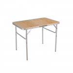 Table Pliante - Marbueno - Rectangulaire - Aluminium - 2 Positions - Marron pruun