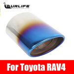 304 roostevabast terasest auto summuti otsa toru v&auml;ljalaskeotsad Toyota RAV4 2014 2015 2016 2017 2018 stiil silver b