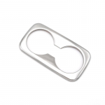 Autotarvikud Hyundai Tucson NX4 2022 2023 roostevaba istme tagarea veetassi hoidiku katte raami paneeli &auml;&auml;ris must