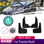 Toyota Rush Daihatsu Terios F800 2017-2022 jaoks esirattad, pritsmed, porikaitsed, poriklapp, poritiib, poritiiba autotarvikud style A