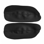 AINULT 3-ukseline auto k&auml;etoe nahkkate VW Golf 4 MK4 Bora Jetta 1999-2005 tagumise 2-ukselise k&auml;etoe paneeli katte kleebis must