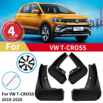 Vw T Crossile Volkswageni Poritiib T-Cross  Poriklapid Eesmised Tagumised Rattad Auto Porikaitse Kate Kaitsed Poriklapid Lisatarvikud 4TK T Cross