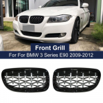 2TK Auto Neeriv&otilde;re Asendus Meteooriv&otilde;re BMW E90 E91 3. seeria 2009-2012 Ees Teemantv&otilde;red Auto Gloss Black