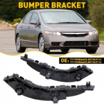 Front Bumper Retainer Bracket Support set 2pcs For 2006 2011 Honda Sedan Civic