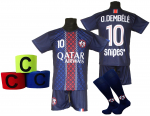 DEMBELE laste jalgpallivorm + sokid + peapael - suurus 146