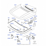 Automotive Hood Seal Kit Front Hood Seal Easy To tall Made Of ABS Material Non-deformation Feature Practical ge