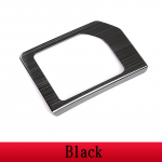 For Toyota Tundra 2014- Car styling Stainless steel Silver/Black Car Gear Shift Panel Frame Cover Stickers Car Accessories must