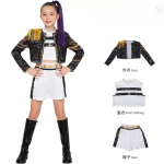 3 tk K-popi kost&uuml;&uuml;m Rumi laulja tantsukleit 3D-tr&uuml;kiga t&uuml;drukutele Halloweeni j&otilde;ulukost&uuml;&uuml;mid Cosplay Peokleit lavakost&uuml;&uuml;mid 110