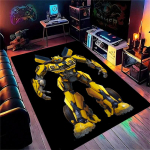 Multikas T-Transformers Autobots 3D Vannitoa Imavad Vaibad Libisemisvastane Matt Kodukaunistuse Tarvikud Vaip Kodu K&ouml;&ouml;gi P&otilde;randamatid 120cm by 80cm