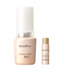 MAQUILLAGE Essence vedel meigip&otilde;hi EX Soft Beige 10 koos v&auml;ikese meigialuskreemiga 8 ml jumestusvedelik 2025 mudel L&auml;bipaistev jumestusseerum Shiseido (24 ml +