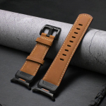 Nahast &Auml;rib&auml;nd Samsung Galaxy Ultra Watch 47mm jaoks Kiirvahetusega Rihm Correa SAMSUNG GALAXY ULTRA 7 47MM jaoks Luksuslik K&auml;ev&otilde;ru For Galaxy Ultra 47 must pruun v&auml;rv