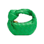 Bottega Veneta Candy Jodie kott Papagoi/Kuld Naiste kotid Roheline 730828-VCPP0-3722 Basic Set (Bag+Dust Bag)