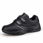 Meeste reguleeritavad takjapaeltega nahast tossud Vabaaja spordijalatsid Valged tossud Masculino Zapatillas Deportivas Tenis 39 must