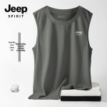 JEEP SPIRIT Meeste puuvillane &uuml;mmarguse kaelusega vest 2XL