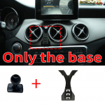 Autos&otilde;iduki mobiiltelefonihoidik Mercedes Benz GLA X156 CLA 2015~ 2019 jaoks Navigatsioonihoidik Autotarvikud GPS-hoidik